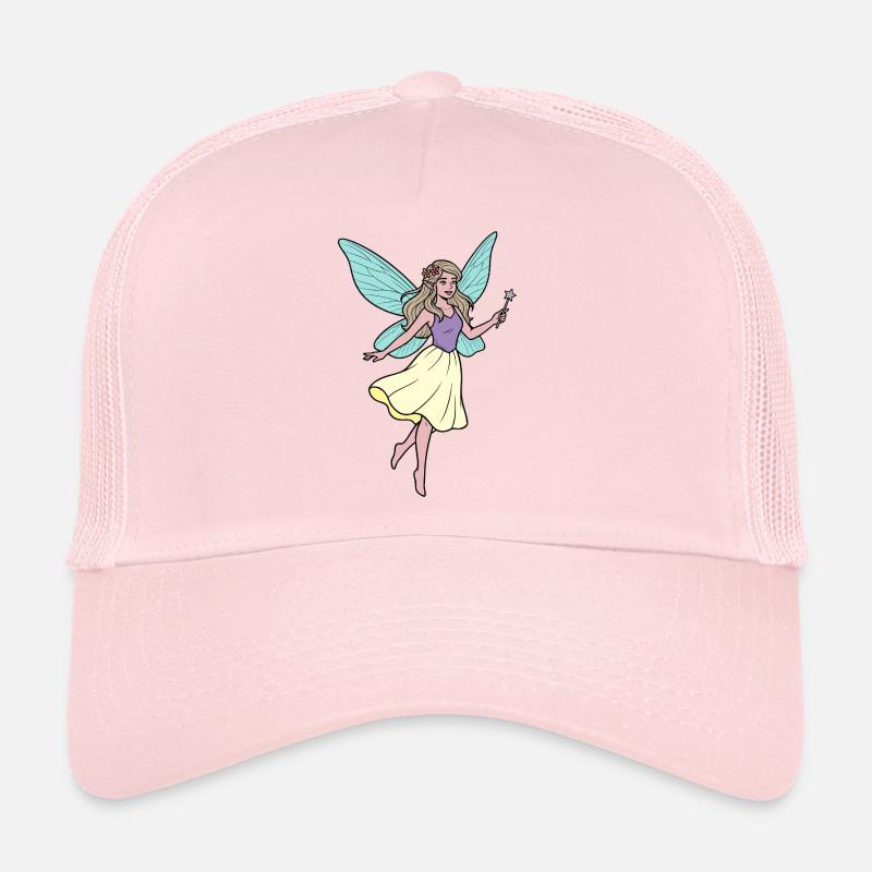 La mignonne fée en vol pastel Casquette trucker 