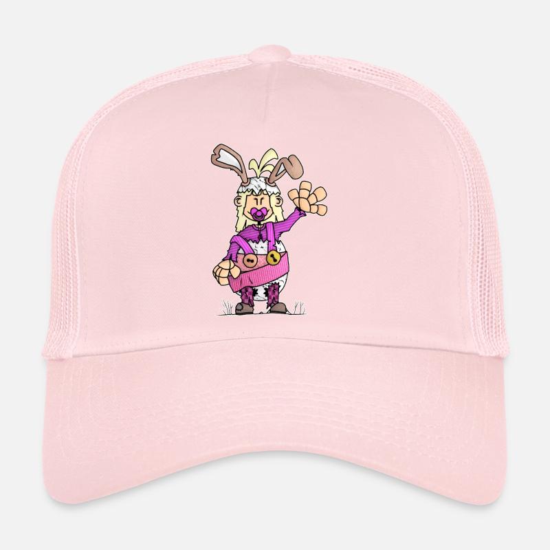 Tida - das Turbo-Pappe-Ei / - Trucker Cap - Hellrosa