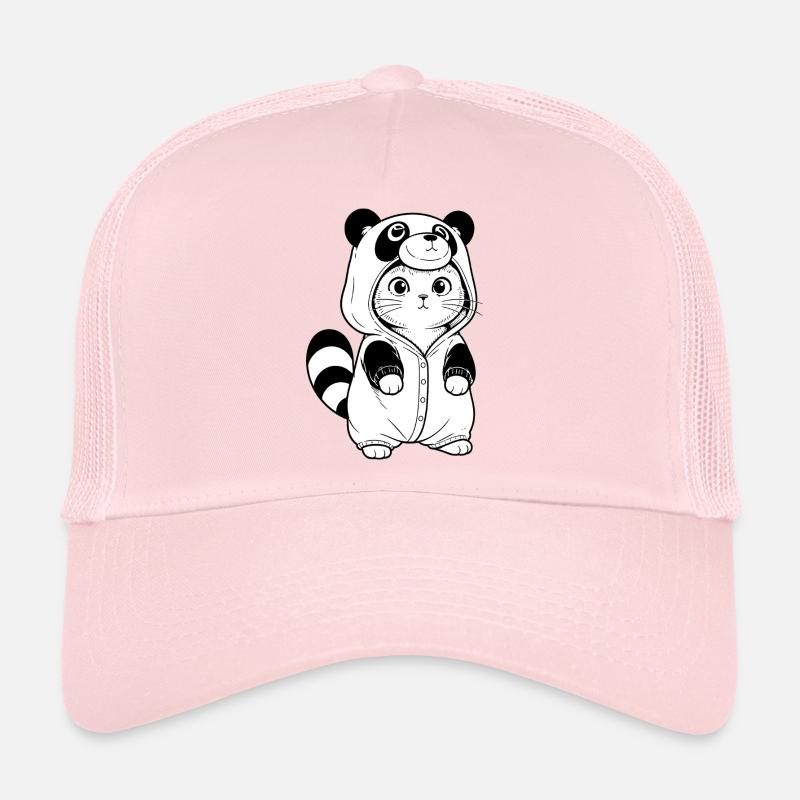 Sweat à capuche câlin Panda Casquette trucker 