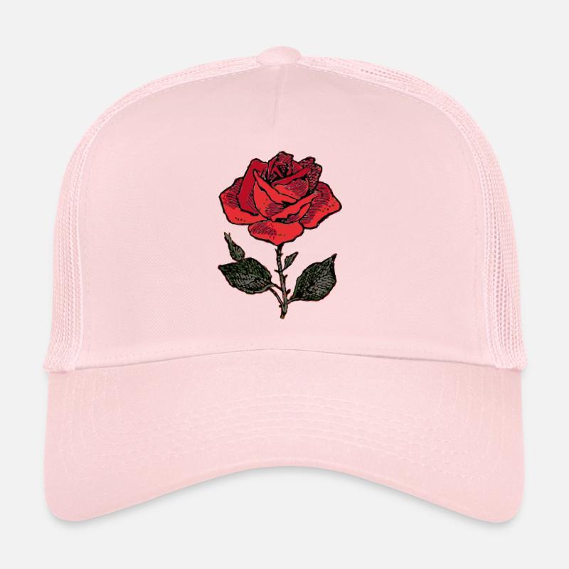 Rose Trucker Cap