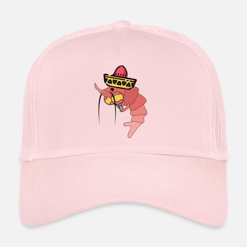 Mexican shrimp - Trucker Cap - pale pink