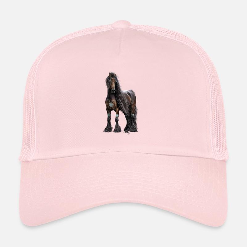 Keltischer Geist - Trucker Cap - Hellrosa