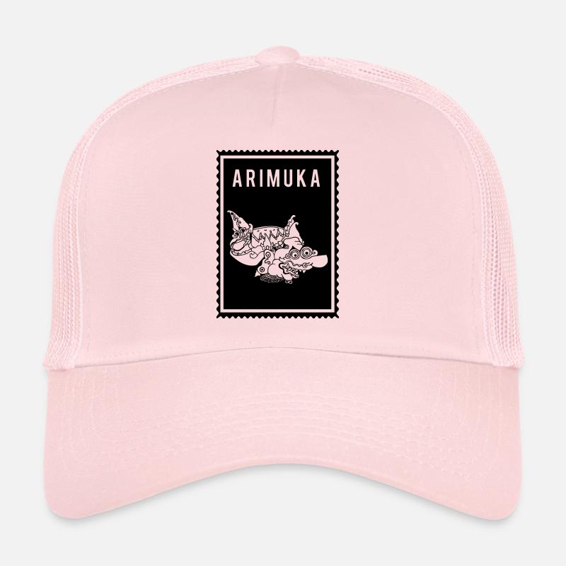 Arimuka - Wayang - Trucker Cap - Hellrosa