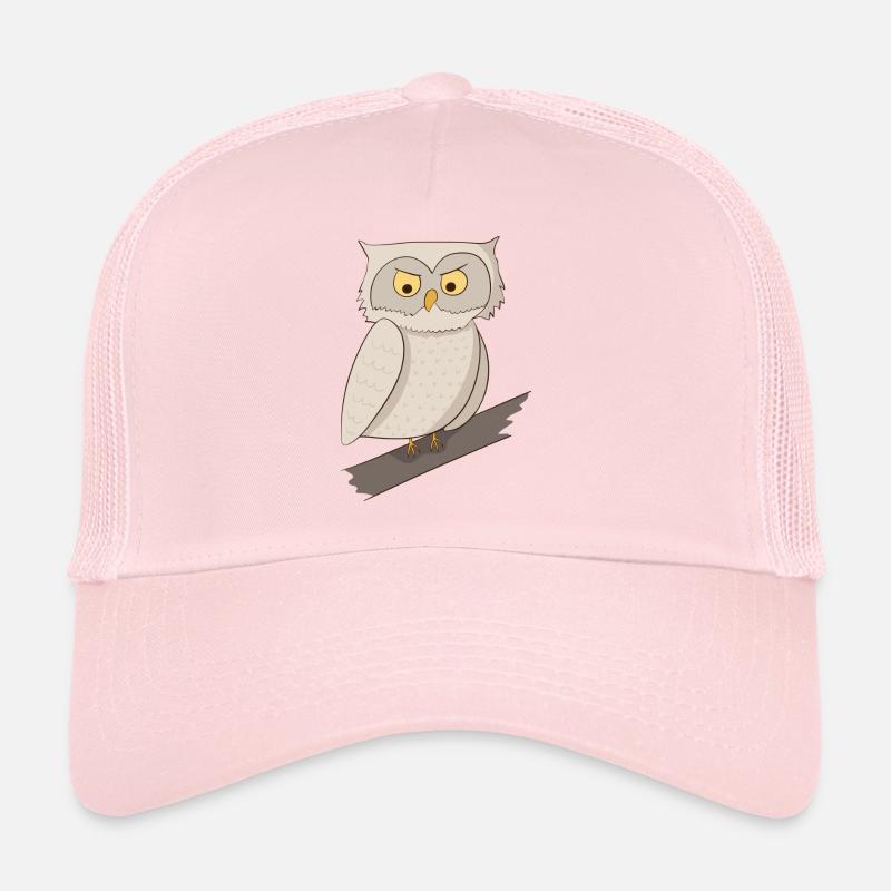 Eule Uhu Kauz Trucker Cap