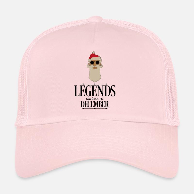 Mois de naissance décembre Casquette trucker 