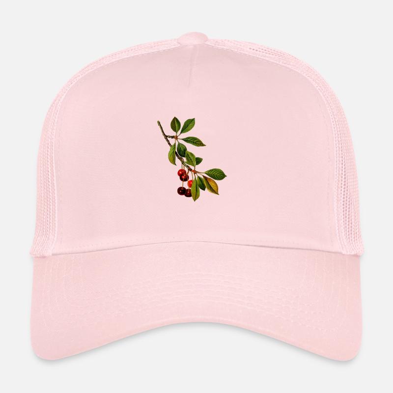 Kirschen Zweig - Trucker Cap - Hellrosa