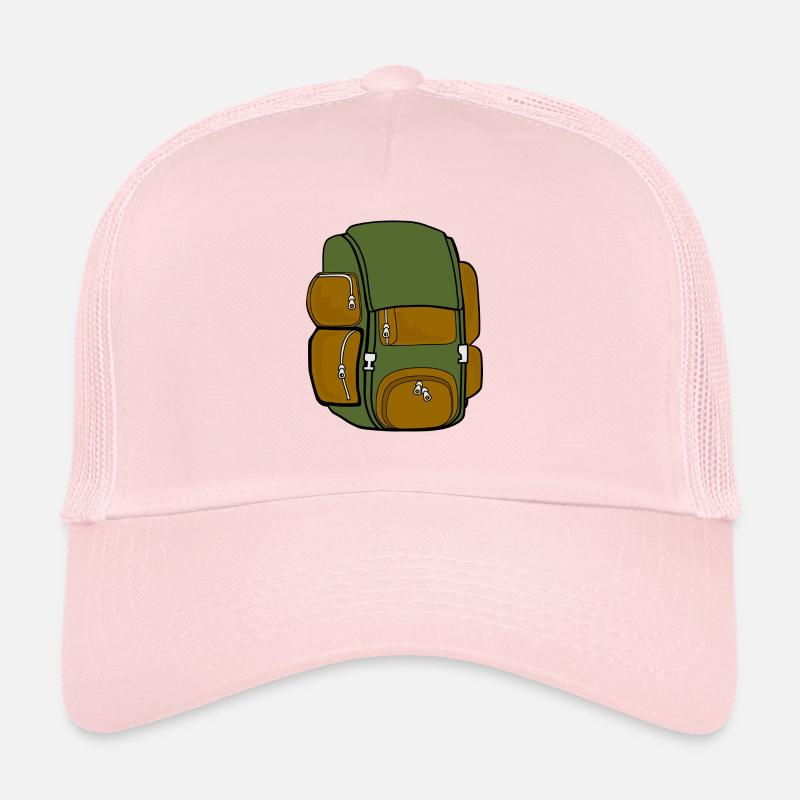 Rucksack - Trucker Cap - Hellrosa