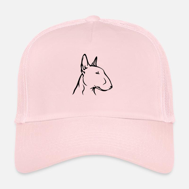 Bullterrrier - Trucker Cap - Hellrosa
