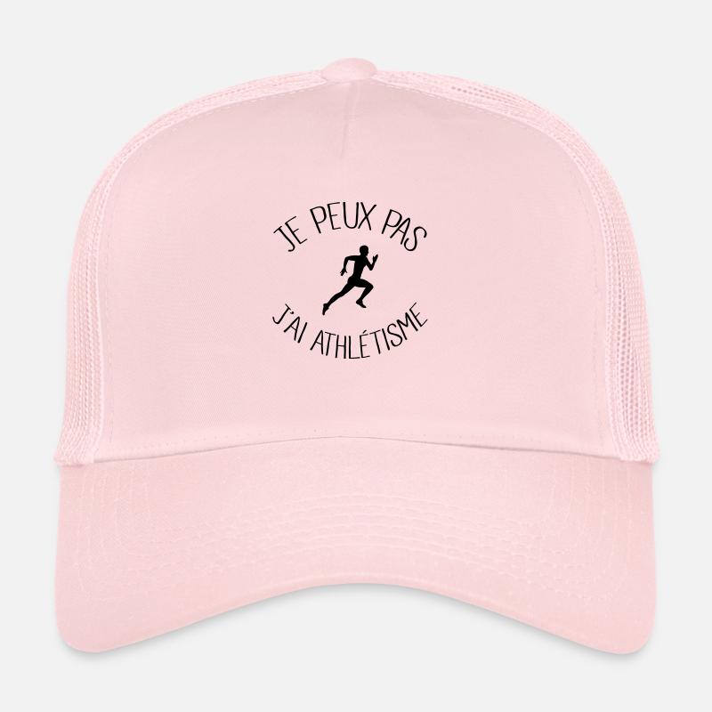 Je peux pas j'ai Athlétisme Casquette trucker 