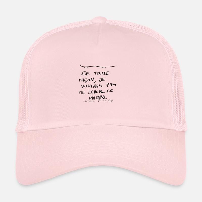 De toute façon Casquette trucker 