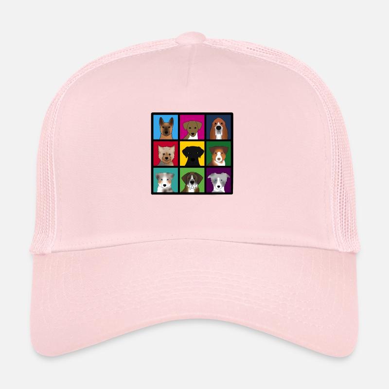 3x3 Hunde neu Trucker Cap