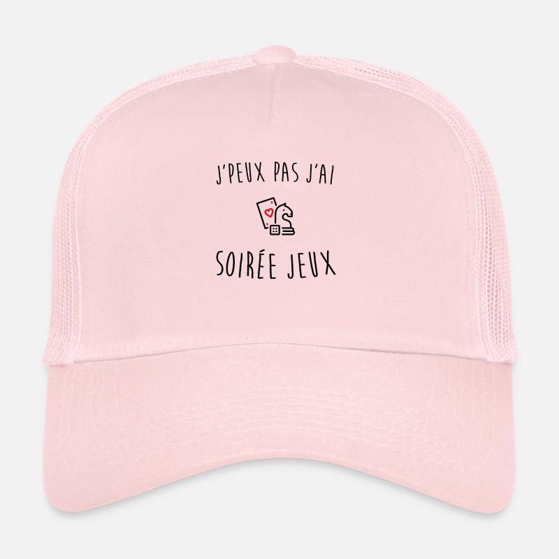 Ich kann ich abends Spiele nicht haben Trucker Cap