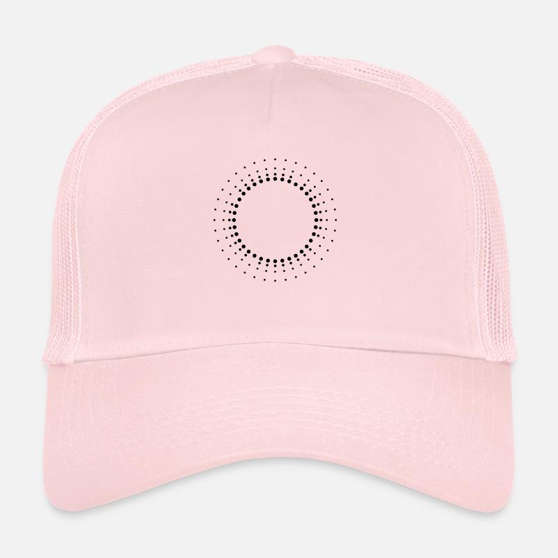 sunbeams Kreis - Trucker Cap - Hellrosa