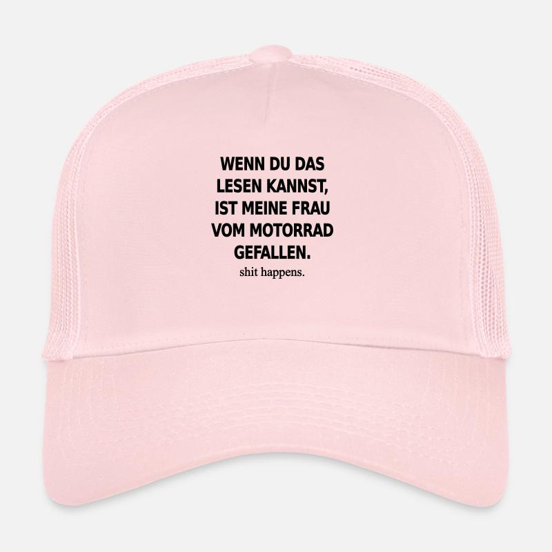 Lustiger Biker Spruch - Wenn du das lesen kannst Trucker Cap