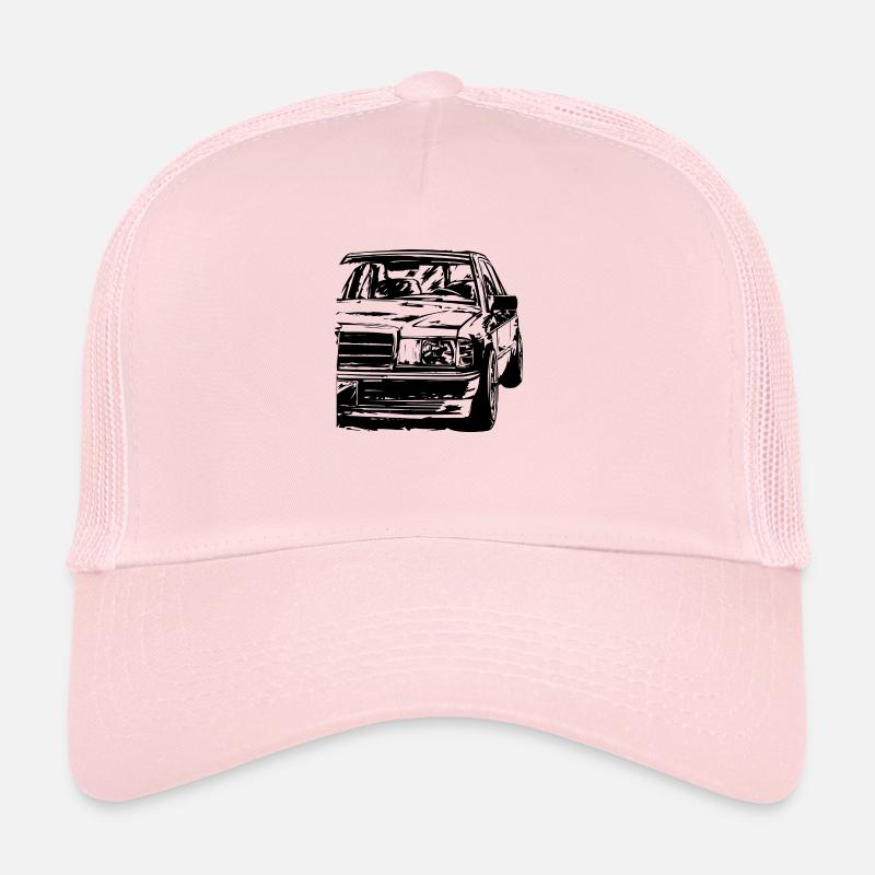 W201 Dirty - Trucker Cap - Hellrosa