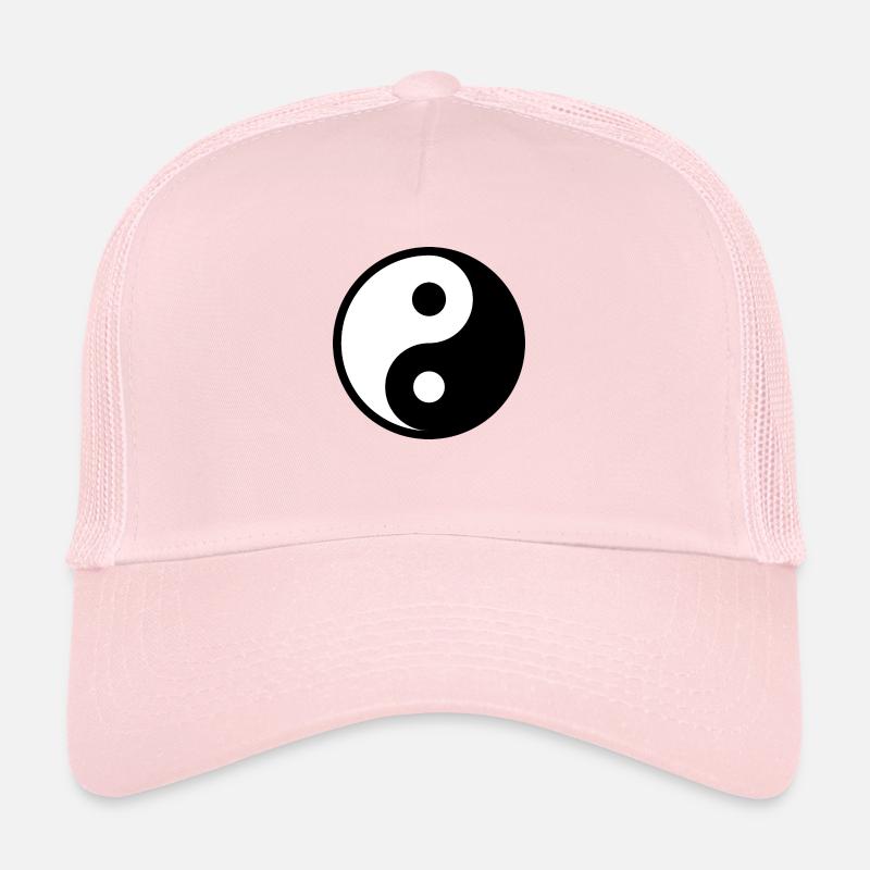 Ying Yang Symbol Trucker Cap