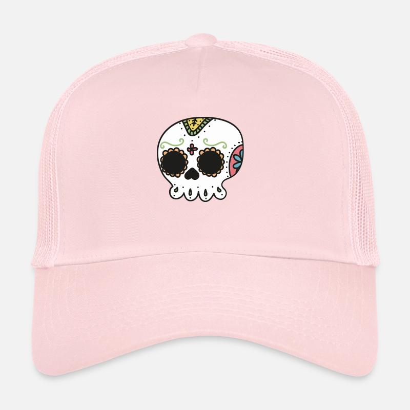crâne Casquette trucker 