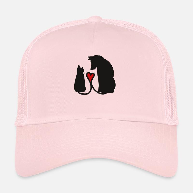 Hund & Katz - Trucker Cap - Hellrosa