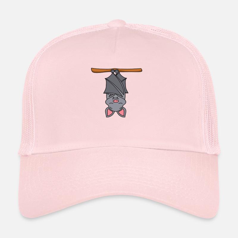 Fledermaus - Trucker Cap - Hellrosa