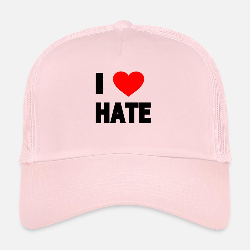 I love hate Trucker Cap
