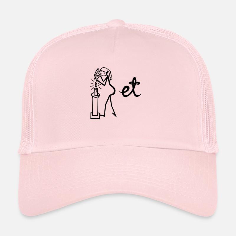 Poet, Bilderrätsel - Trucker Cap - Hellrosa