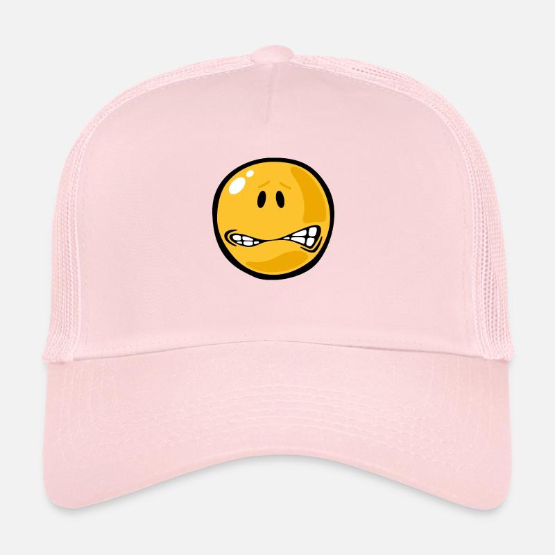 Smiley fear stressed Casquette trucker 