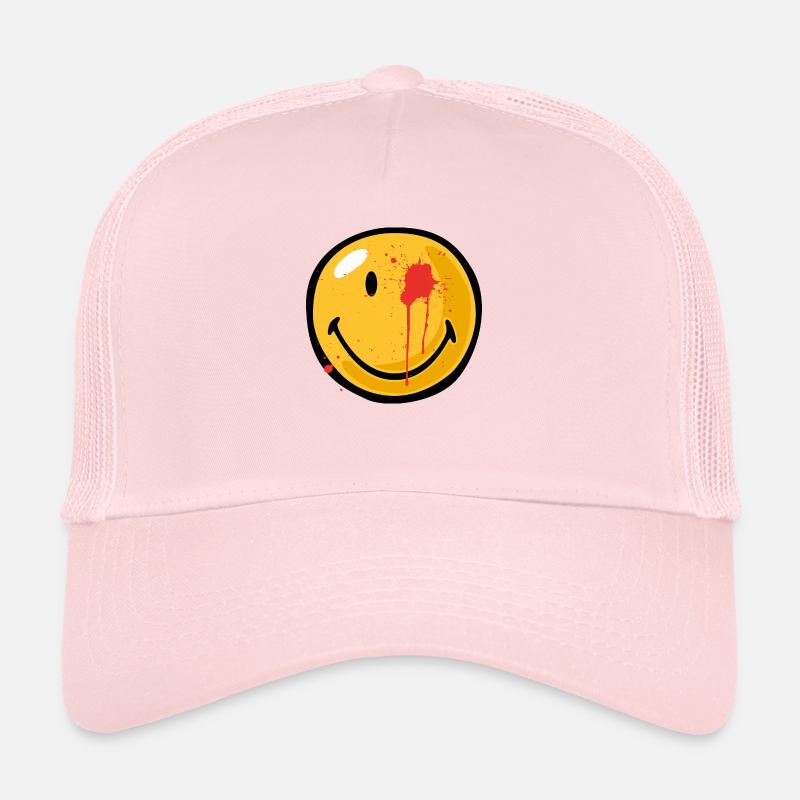Smiley eye shot - Trucker Cap - pale pink