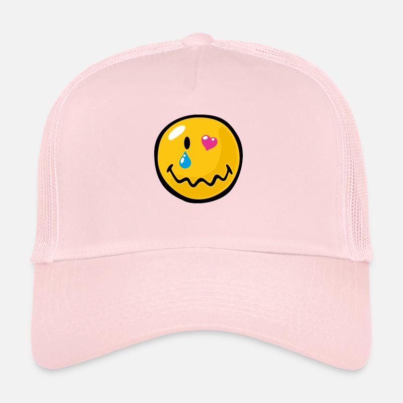 Smiley Love Sentimentality Trucker Cap