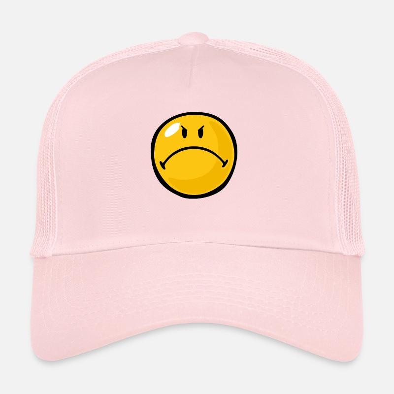 Smiley Anger Riled Casquette trucker 