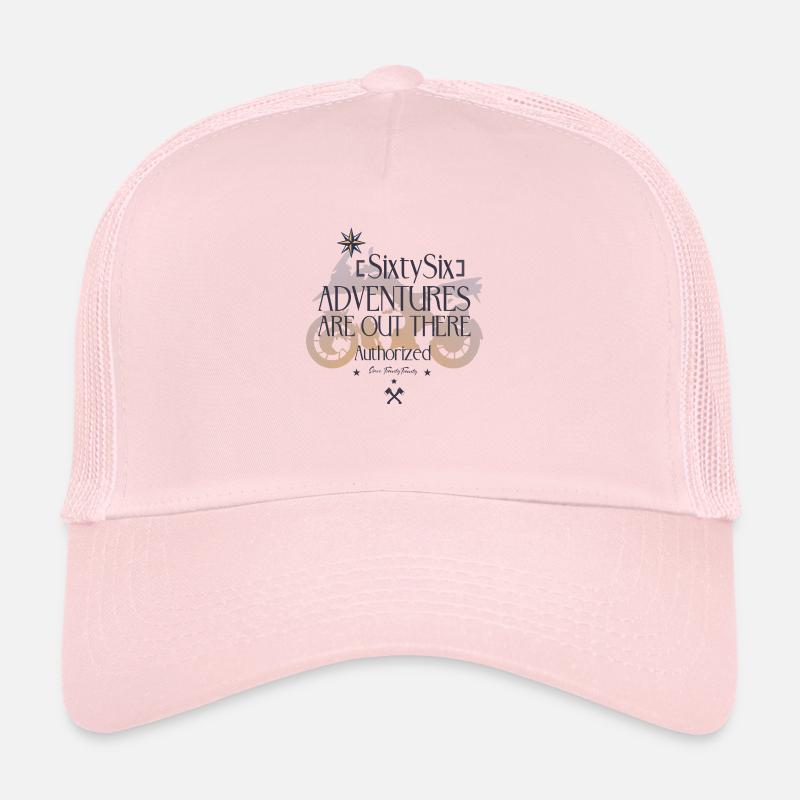 Adventures Are Out There 'Authorized' - Trucker Cap - Hellrosa