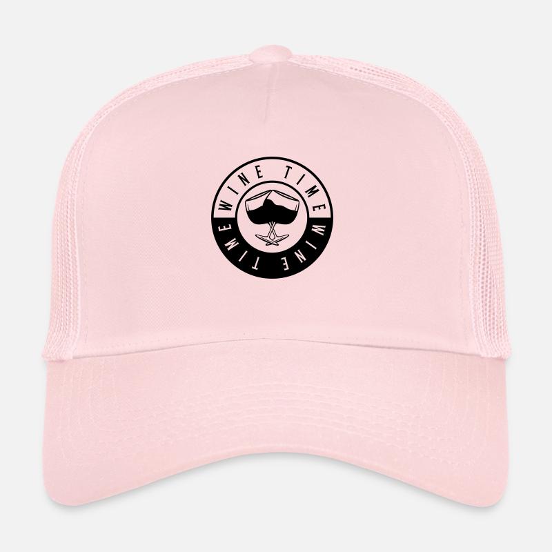 time wine Trucker Cap