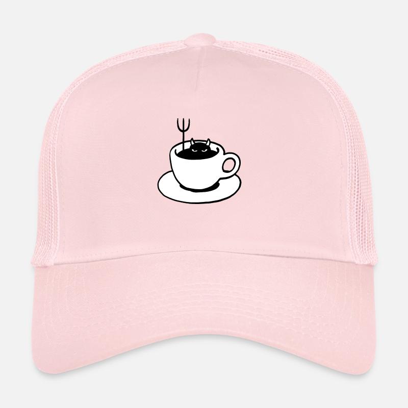 Kaffeeteufel - Trucker Cap - Hellrosa