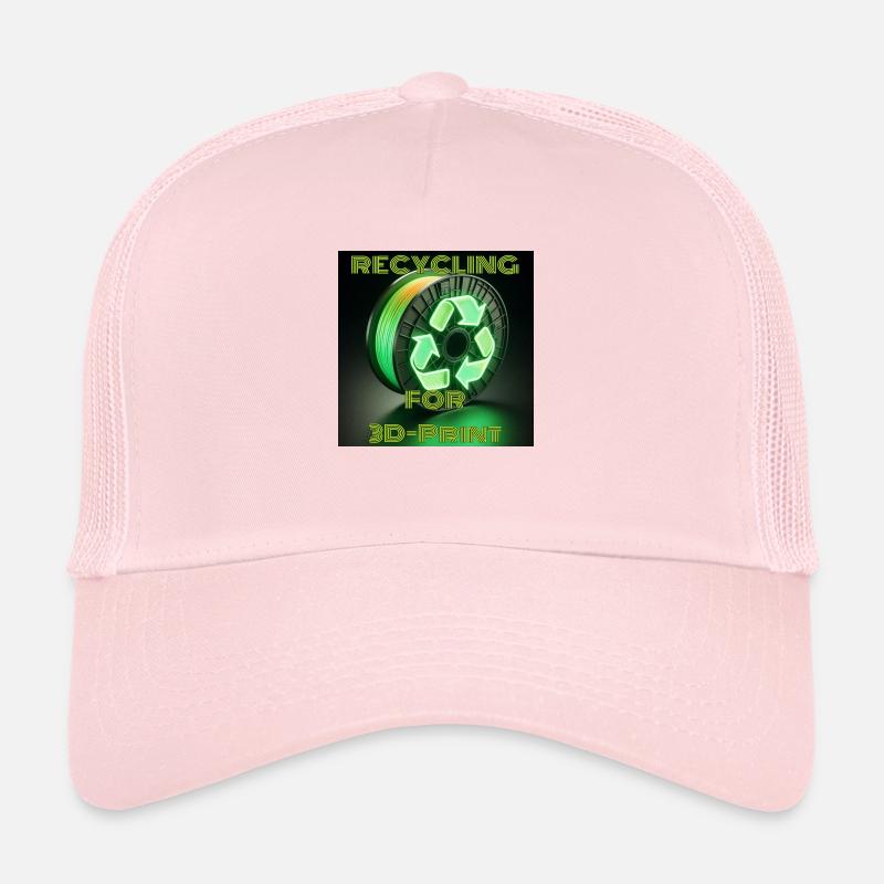 RECYCLING for 3D Print- Motiv 01 Trucker Cap