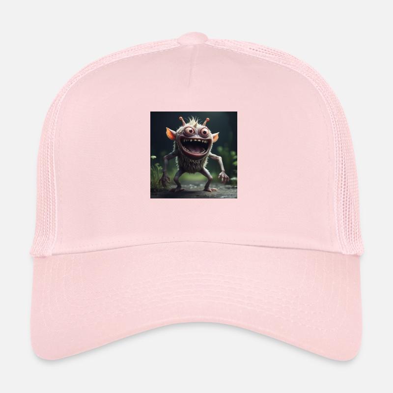 Cheerful Creature - Trucker Cap - pale pink