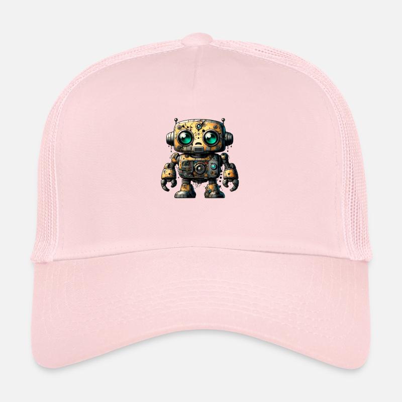 Melancholischer Roboter Trucker Cap