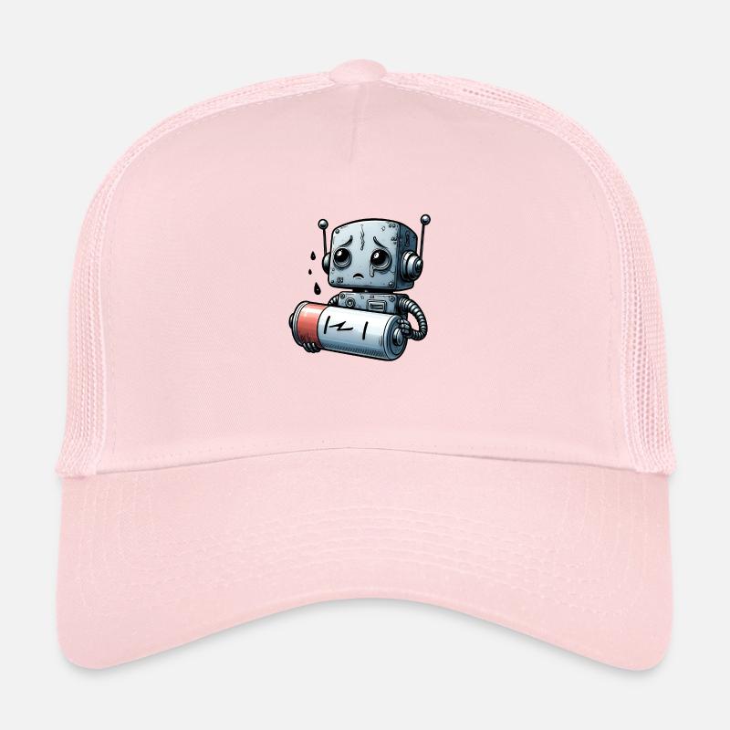 Robo-Sadness Low battery, low morale Trucker Cap