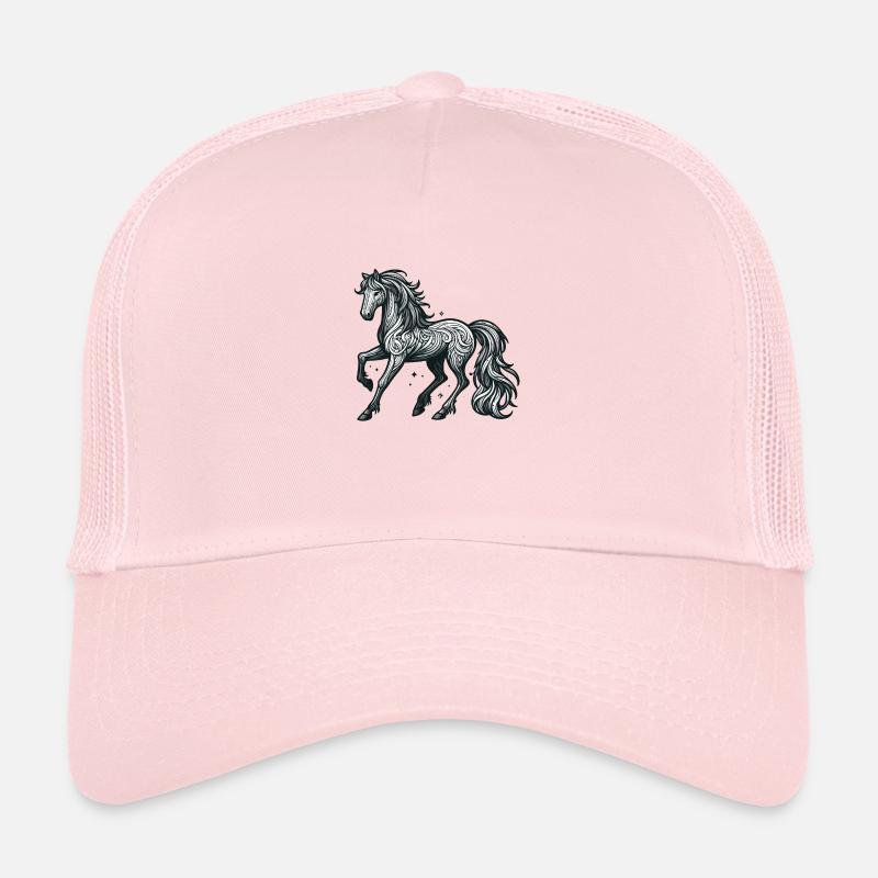 Equestre Cheval Casquette trucker 