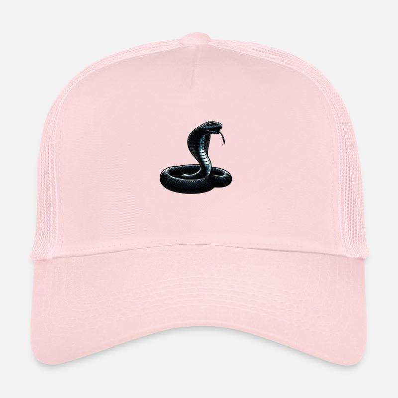 Serpent Mamba Noir Casquette trucker 