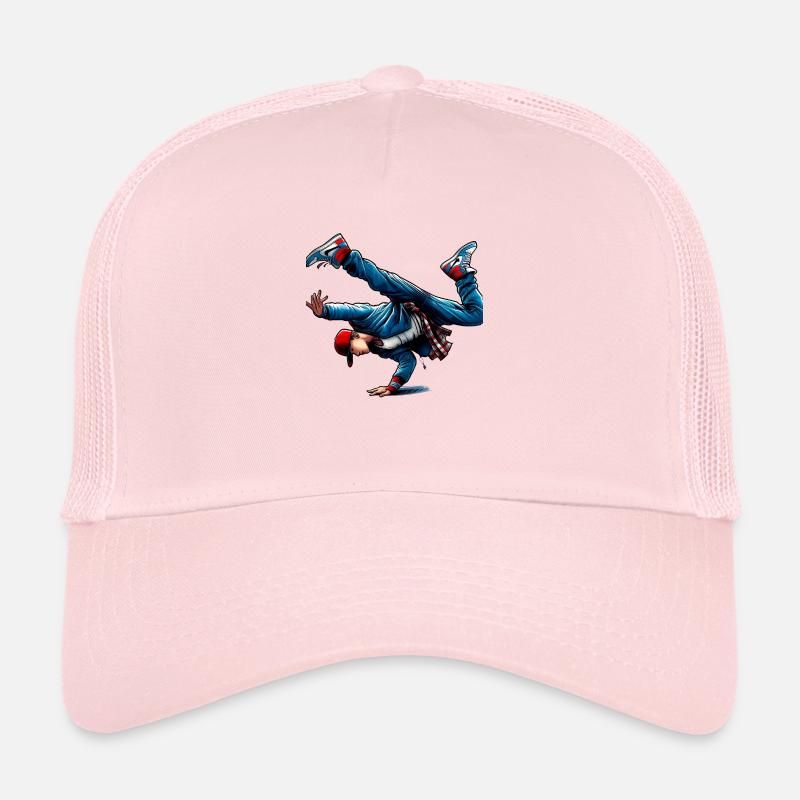 Dance- und Breakdance-Fans - Trucker Cap - Hellrosa