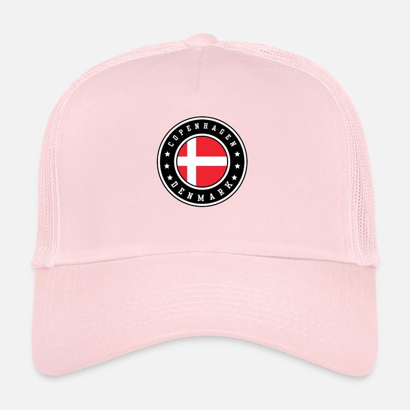 Copenhagen Denmark Trucker Cap