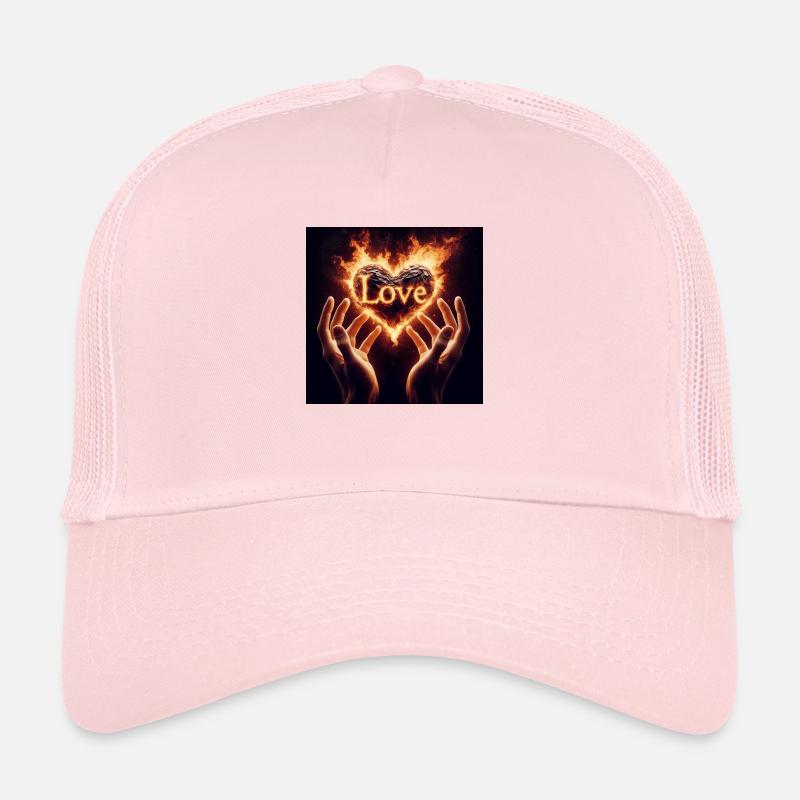 Love Herz Hände Trucker Cap