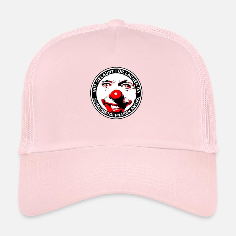 Fan Clown Variation gute Laune - Trucker Cap - Hellrosa