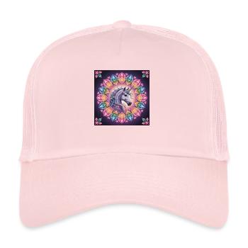 You are an amazing Unicorn - Trucker Cap - pale pink - Front
