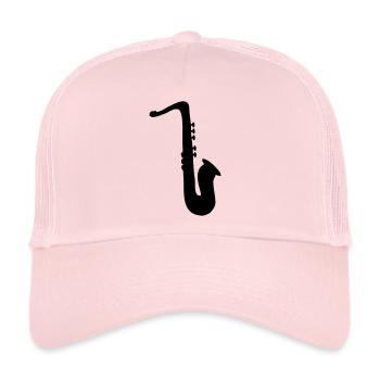 saxophone - Trucker Cap - Hellrosa - Vorne
