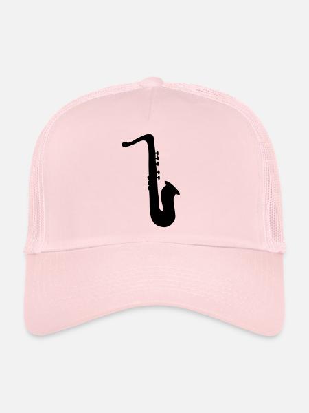 saxophone - Trucker Cap - Hellrosa - Vorne