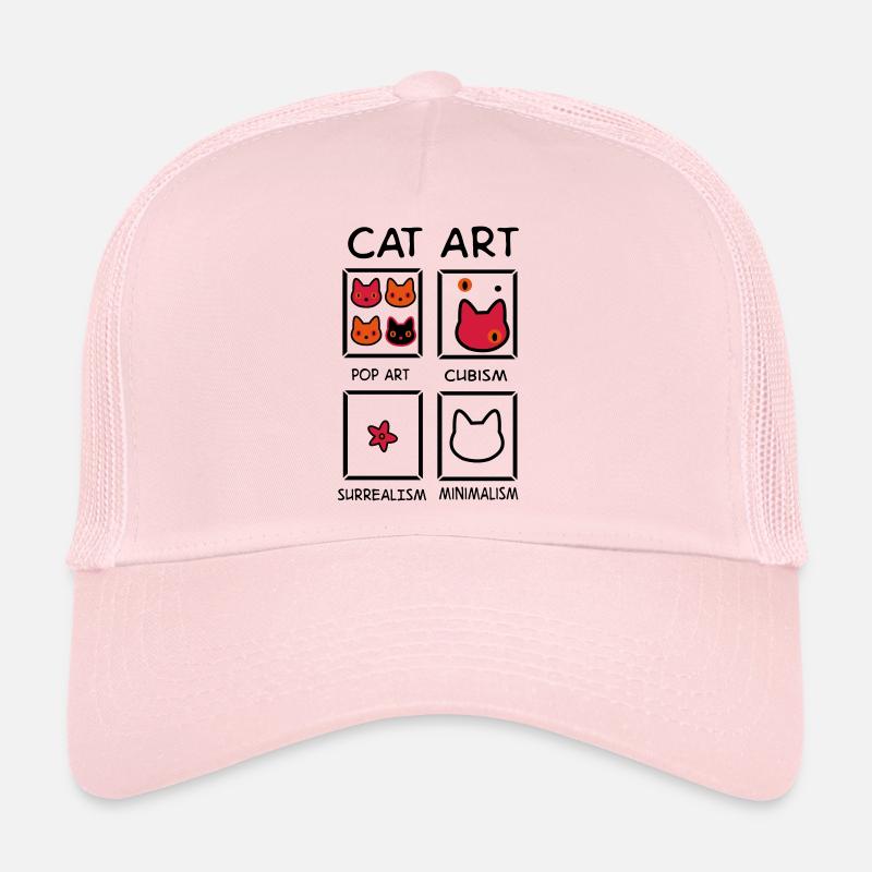 2541614 130217217 art du chat Casquette trucker 