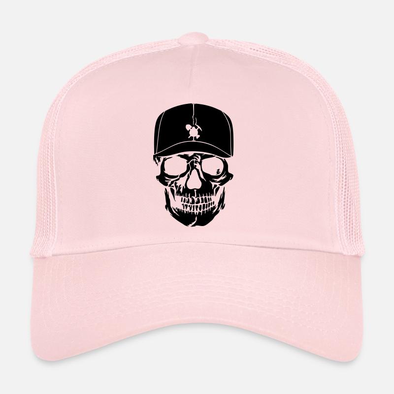 Tete de mort Casquette trucker 