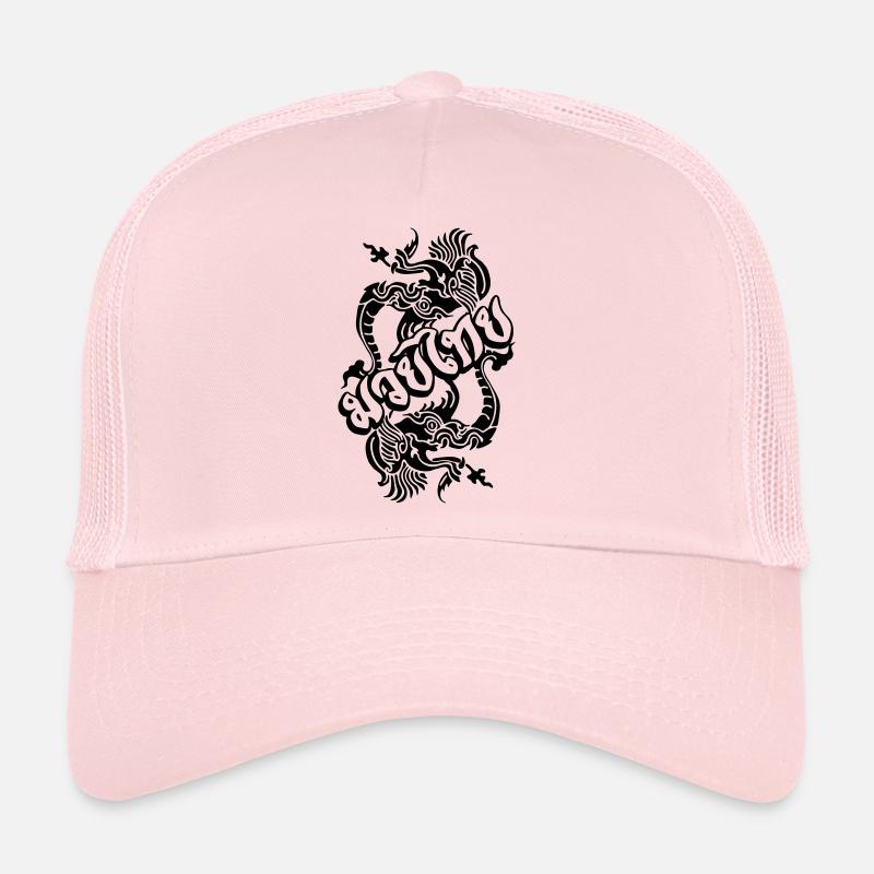 Muay Thay WRK - Trucker Cap - pale pink