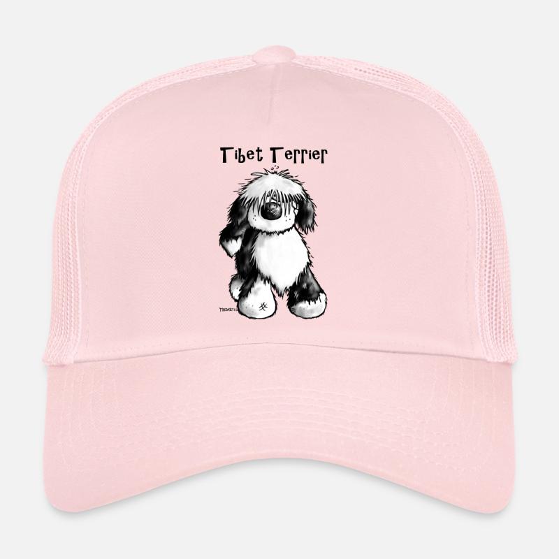 Tibet Terrier Casquette trucker 