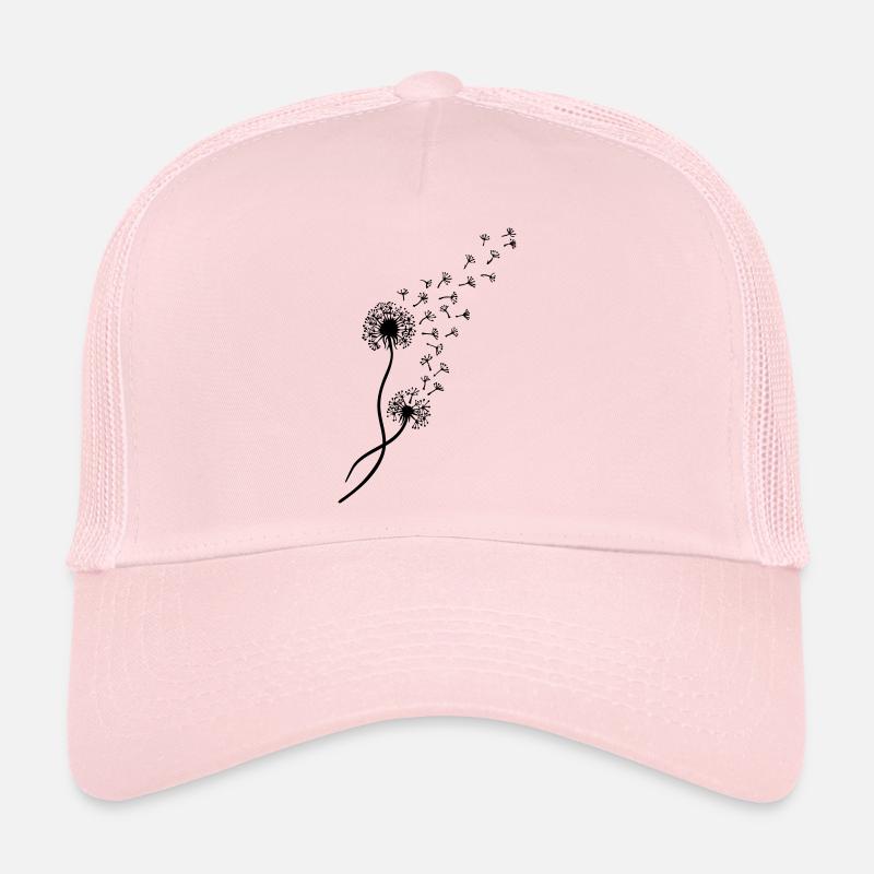 Dandelion blowball, flower, summer, garden, spring Casquette trucker 